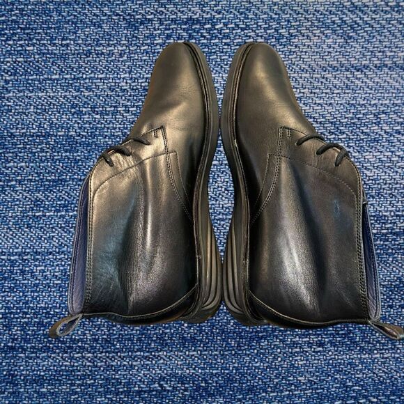 Cole Haan GrandEvolution Chukka Boot Men’s Size 13 Black Leather C26302  - Picture 5 of 9